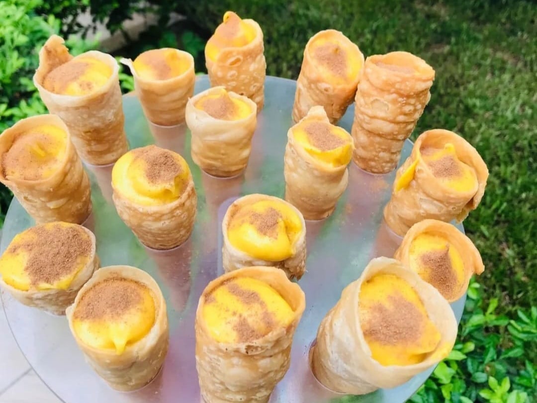 Cone tradicional da Delícias da Dona